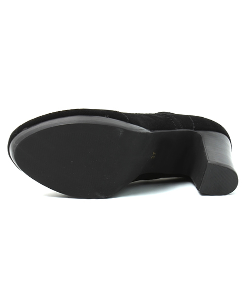 mystic（ミスティック）の「レースアップブーティ（ブーティ・レディース・ブラック/モカ/ベージュ・37/38/36）」の5枚目の写真