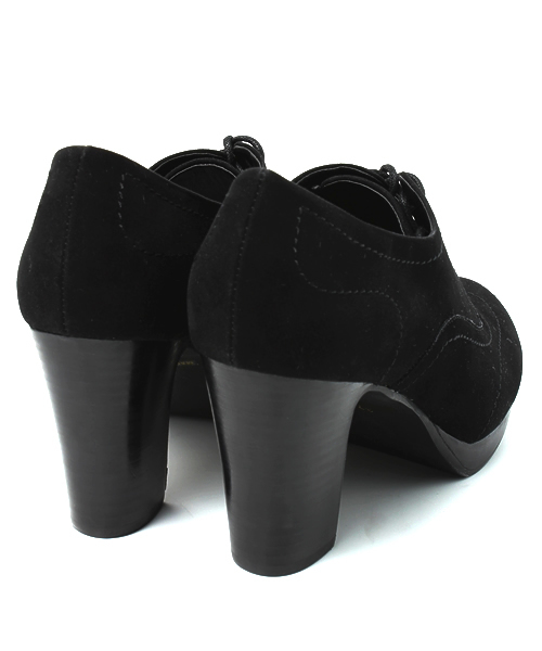 mystic（ミスティック）の「レースアップブーティ（ブーティ・レディース・ブラック/モカ/ベージュ・37/38/36）」の6枚目の写真