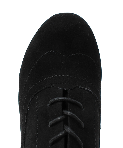 mystic（ミスティック）の「レースアップブーティ（ブーティ・レディース・ブラック/モカ/ベージュ・37/38/36）」の7枚目の写真