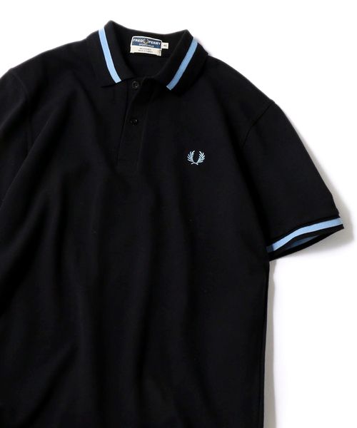 FRED PERRY（フレッドペリー）の「【Begin5月号掲載】FRED PERRY: SHIPS別注 ENGLAND ポロシャツ19SS（ポロシャツ・メンズ・ホワイト/ブラック/ネイビー・38/40/36）」の3枚目の写真