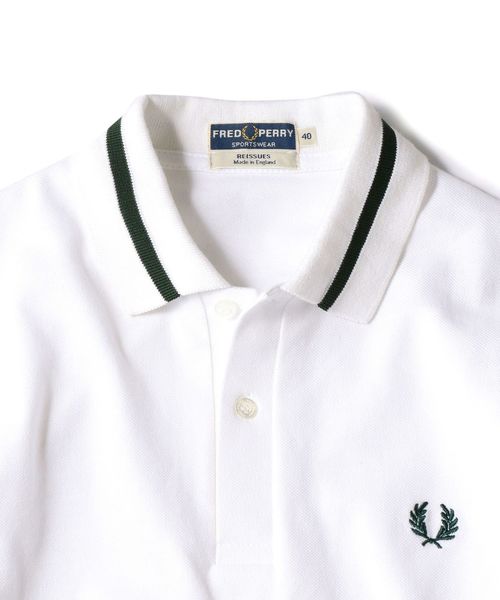 FRED PERRY（フレッドペリー）の「【Begin5月号掲載】FRED PERRY: SHIPS別注 ENGLAND ポロシャツ19SS（ポロシャツ・メンズ・ホワイト/ブラック/ネイビー・38/40/36）」の15枚目の写真