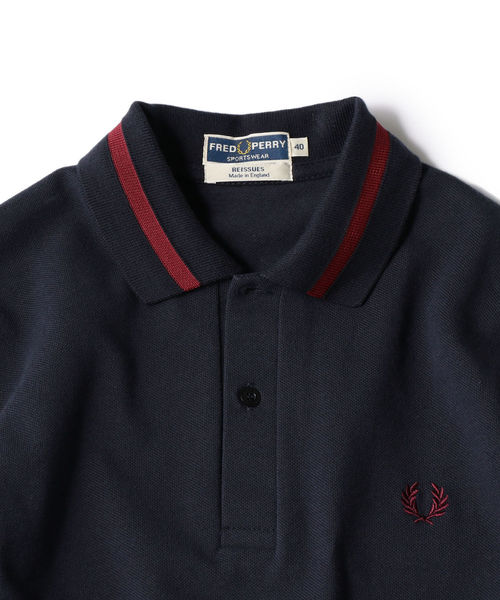 FRED PERRY（フレッドペリー）の「【Begin5月号掲載】FRED PERRY: SHIPS別注 ENGLAND ポロシャツ19SS（ポロシャツ・メンズ・ホワイト/ブラック/ネイビー・38/40/36）」の8枚目の写真