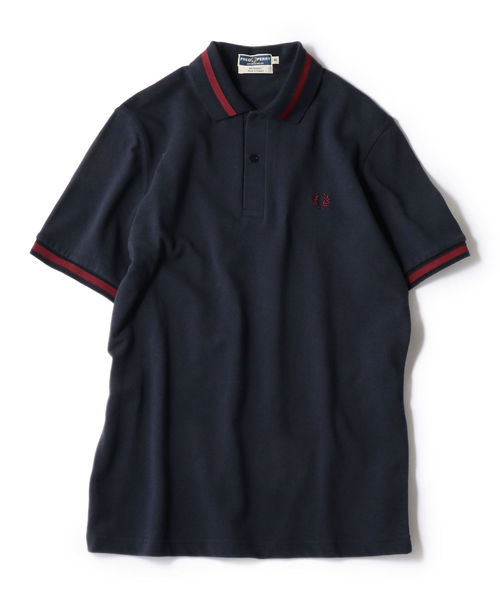 FRED PERRY（フレッドペリー）の「【Begin5月号掲載】FRED PERRY: SHIPS別注 ENGLAND ポロシャツ19SS（ポロシャツ・メンズ・ホワイト/ブラック/ネイビー・38/40/36）」の5枚目の写真