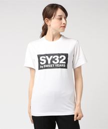 SY32 by SWEET YEARS�i�G�X���C�T�[�e�B�g�D�o�C�X�B�[�g�C���[�Y�j�́u�y73�z�yit�z�ySY32 by SWEET YEARS�zBOXLOG TEE�iT�V���c/�J�b�g�\�[�j�v