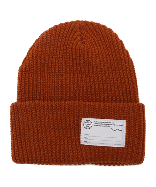 CIAOPANIC（チャオパニック）の「【Mr.wandering man】　アクリルニットCAP（ニットキャップ/ビーニー・レディース・ブラック/ネイビー/グリーン/ブルー/ワインレッド/マスタード/ボルドー/チャコールグレー/スミクロ/ロイヤルブルー/その他/ライトグレー/ベージュ/オリーブ/レンガ・FREE）」の14枚目の写真