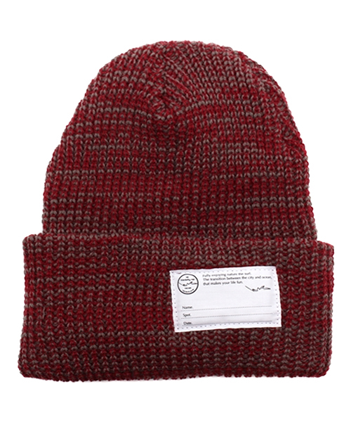 CIAOPANIC（チャオパニック）の「【Mr.wandering man】　アクリルニットCAP（ニットキャップ/ビーニー・レディース・ブラック/ネイビー/グリーン/ブルー/ワインレッド/マスタード/ボルドー/チャコールグレー/スミクロ/ロイヤルブルー/その他/ライトグレー/ベージュ/オリーブ/レンガ・FREE）」の15枚目の写真