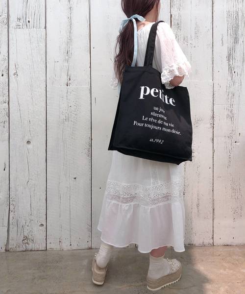 one after another NICE CLAUP（ワンアフターアナザーナイスクラップ）の「【Petite by NICE CLAUP】lace onepiece（ワンピース・レディース・アイボリー/オフホワイト・FREE）」の15枚目の写真