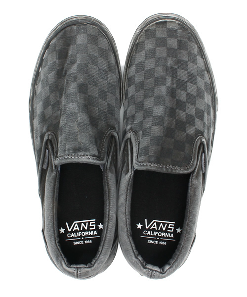 And A（アンドエー）の「CLASSIC SLIP-ON CA (VANS)（スニーカー・メンズ・ブルー/ブラック・26.5cm/28.5cm/27.5cm）」の9枚目の写真