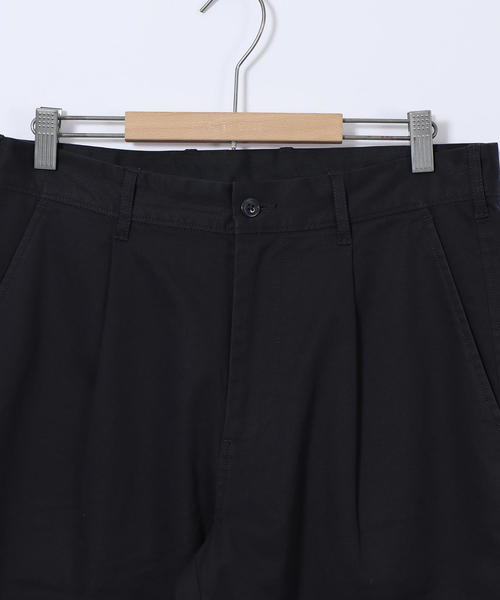 coen（コーエン）の「撥水ストレッチソフトテーパードタックチノパンツ（チノパンツ・メンズ・オリーブ/ネイビー/ブラウン・LARGE/X-LARGE/SMALL/MEDIUM）」の11枚目の写真