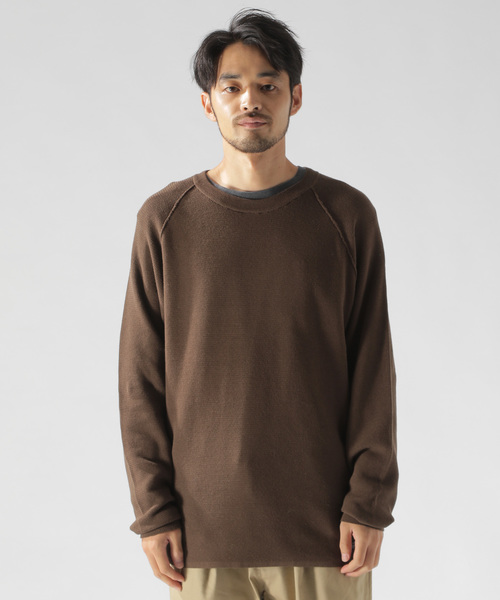 BAYFLOW（ベイフロー）の「ハイツイストフリガラプルオーバー（ニット/セーター・メンズ・ネイビー/オレンジ/ブラウン系その他・SMALL/MEDIUM/LARGE）」の13枚目の写真