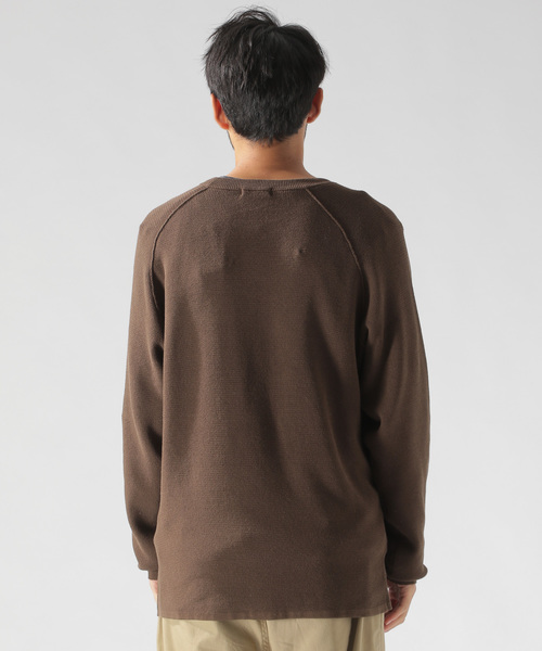 BAYFLOW（ベイフロー）の「ハイツイストフリガラプルオーバー（ニット/セーター・メンズ・ネイビー/オレンジ/ブラウン系その他・SMALL/MEDIUM/LARGE）」の15枚目の写真