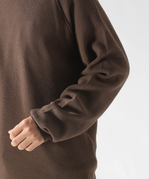 BAYFLOW（ベイフロー）の「ハイツイストフリガラプルオーバー（ニット/セーター・メンズ・ネイビー/オレンジ/ブラウン系その他・SMALL/MEDIUM/LARGE）」の17枚目の写真