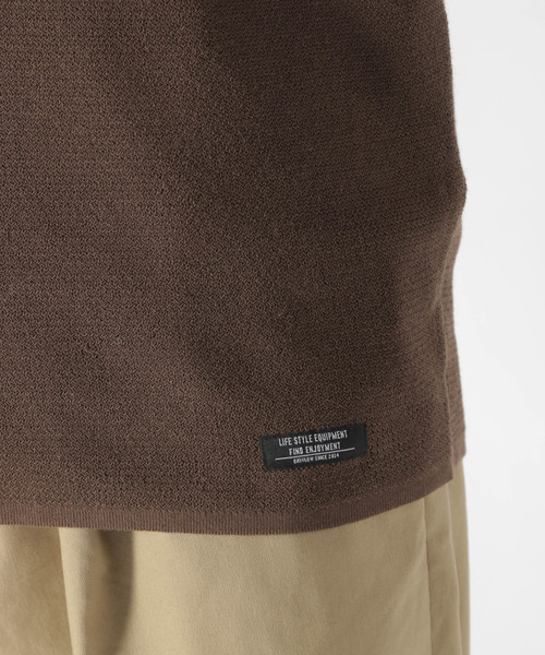 BAYFLOW（ベイフロー）の「ハイツイストフリガラプルオーバー（ニット/セーター・メンズ・ネイビー/オレンジ/ブラウン系その他・SMALL/MEDIUM/LARGE）」の18枚目の写真