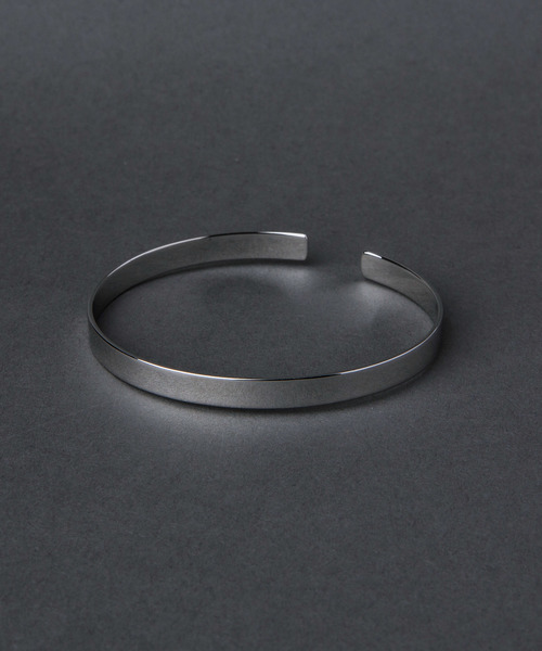 Rocky Monroe(ロッキーモンロー)の「シルバー925 ユニセックス シルバーバングル(バングル/リストバンド・メンズ・A/B/C/D/E/F/G/H/I/J/K/L/M・FREE)」の8枚目の写真