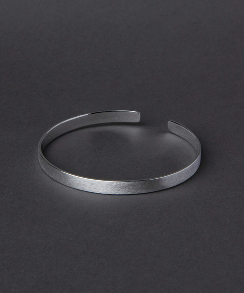 Rocky Monroe(ロッキーモンロー)の「シルバー925 ユニセックス シルバーバングル(バングル/リストバンド・メンズ・A/B/C/D/E/F/G/H/I/J/K/L/M・FREE)」の10枚目の写真