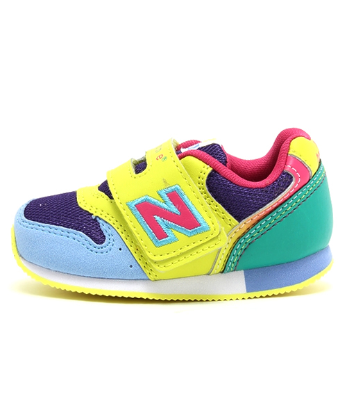 NEW BALANCE（ニューバランス）の「ベビー キッズ ニューバランス new balance FS996 API GBI（スニーカー・キッズ・ライトパープル/グリーン・15cm/13cm/16cm/14cm）」の5枚目の写真