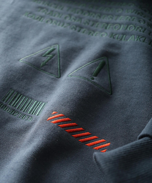 SHAREEF(シャリーフ)の「"RF771NE" BIG SWEAT(スウェット・メンズ・ホワイト/ブラック/ダークグリーン/ライム/オレンジ・1/2/3)」の18枚目の写真