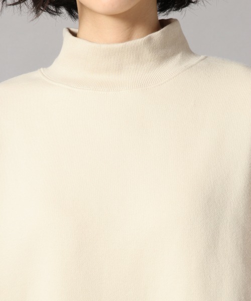 LOWRYS FARM(ローリーズファーム)の「ハイネックチュニックウラケプルオーバー 861699(スウェット・レディース・ブラウン/グレー/アイボリー/グリーン・FREE)」の20枚目の写真