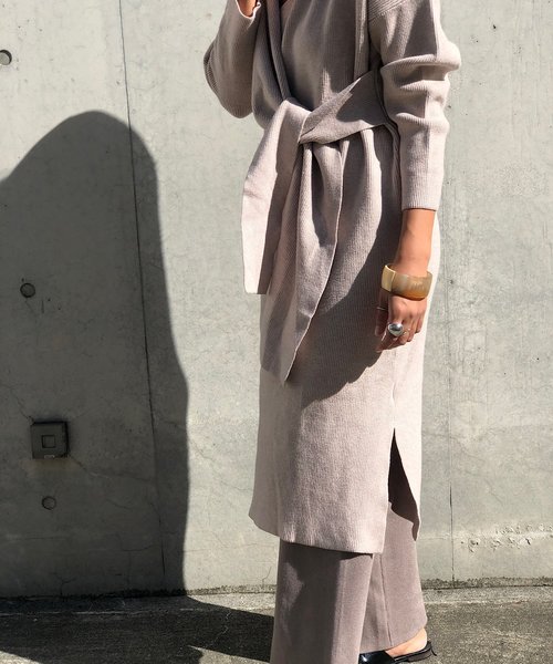 PARKS TOKYO SELECT（パークストウキョウセレクト）の「ｶｼｭｸｰﾙﾆｯﾄﾜﾝﾋﾟｰｽ（ワンピース・レディース・アイボリー・FREE）」の2枚目の写真