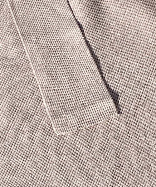 PARKS TOKYO SELECT（パークストウキョウセレクト）の「ｶｼｭｸｰﾙﾆｯﾄﾜﾝﾋﾟｰｽ（ワンピース・レディース・アイボリー・FREE）」の8枚目の写真