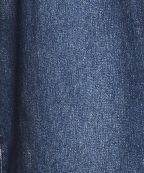 coen（コーエン）の「【WEB限定サイズ：XL】USAコットンデニムワイドパンツ#（デニムパンツ・レディース・ネイビー/コバルトブルー/ライトブルー・LARGE/MEDIUM/SMALL/X-LARGE）」の14枚目の写真