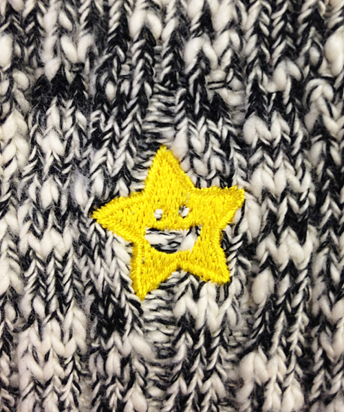 X-girl Stages（エックスガールステージス）の「CLOUDY  MIX  SOCKS（ソックス/靴下・キッズ・ブラック/ピンク/パープル/オレンジ・MEDIUM/LARGE/SMALL）」の9枚目の写真