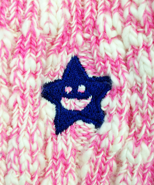 X-girl Stages（エックスガールステージス）の「CLOUDY  MIX  SOCKS（ソックス/靴下・キッズ・ブラック/ピンク/パープル/オレンジ・MEDIUM/LARGE/SMALL）」の10枚目の写真