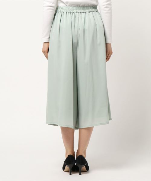 12Twelve Agenda（トゥエルブ　アジェンダ）の「プリーツ切替ラップ風パンツ（その他パンツ・レディース・ネイビー/ミント/ラベンダー・M）」の5枚目の写真