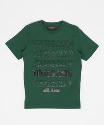 TRUSSARDI | TRUSSARDI(トラサルディ)Kids & Junior ブランドロゴプリントTシャツカットソー(Tシャツ/カットソー)