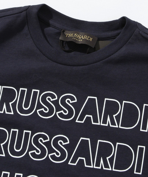 TRUSSARDI（トラサルディ）の「TRUSSARDI(トラサルディ)Kids & Junior ブランドロゴプリントTシャツカットソー（Tシャツ/カットソー・キッズ・ホワイト/レッド/ブルー/グリーン・6Y/8Y/10Y/12Y/14Y/16Y/4Y）」の6枚目の写真