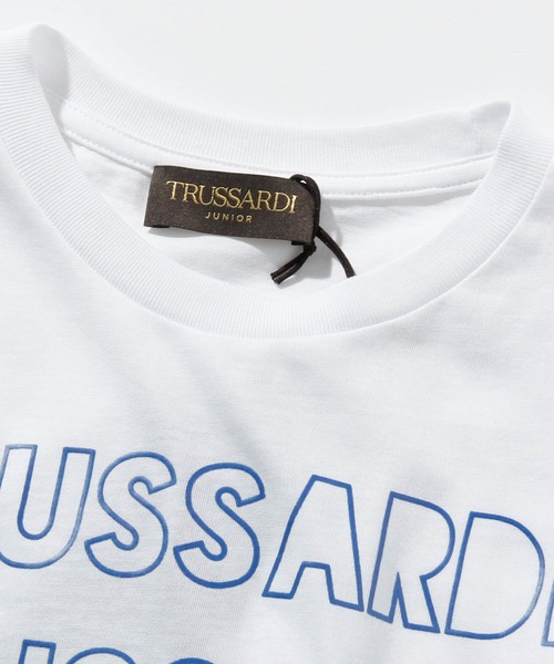 TRUSSARDI（トラサルディ）の「TRUSSARDI(トラサルディ)Kids & Junior ブランドロゴプリントTシャツカットソー（Tシャツ/カットソー・キッズ・ホワイト/レッド/ブルー/グリーン・6Y/8Y/10Y/12Y/14Y/16Y/4Y）」の11枚目の写真