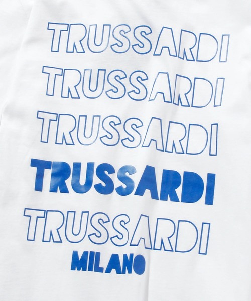 TRUSSARDI（トラサルディ）の「TRUSSARDI(トラサルディ)Kids & Junior ブランドロゴプリントTシャツカットソー（Tシャツ/カットソー・キッズ・ホワイト/レッド/ブルー/グリーン・6Y/8Y/10Y/12Y/14Y/16Y/4Y）」の12枚目の写真