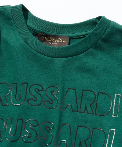 TRUSSARDI（トラサルディ）の「TRUSSARDI(トラサルディ)Kids & Junior ブランドロゴプリントTシャツカットソー（Tシャツ/カットソー・キッズ・ホワイト/レッド/ブルー/グリーン・6Y/8Y/10Y/12Y/14Y/16Y/4Y）」の14枚目の写真