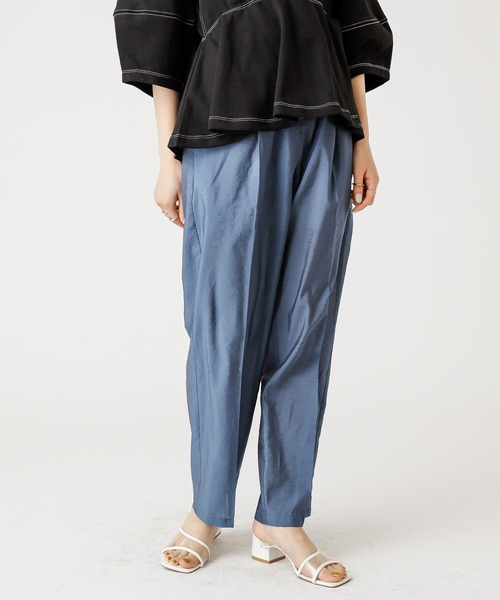 mystic（ミスティック）の「シアーパンツ（その他パンツ・レディース・オフホワイト/オレンジ/ブルー・1/2）」の2枚目の写真