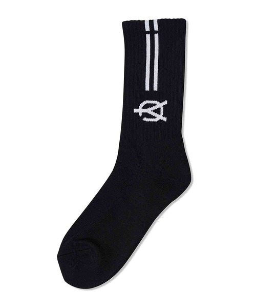 OY(オーワイ)の「『OY/オーワイ』LOGO LINE SOCKS/ロゴラインソックス(ソックス/靴下・メンズ・ホワイト/ブラック・FREE)」の10枚目の写真