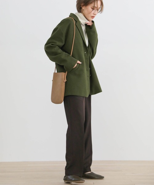 ツイードカーブポケットジャケット（テーラードジャケット）｜select