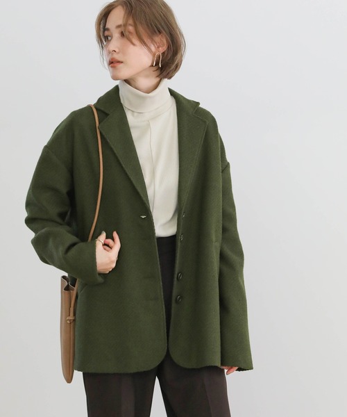 ツイードカーブポケットジャケット（テーラードジャケット）｜select