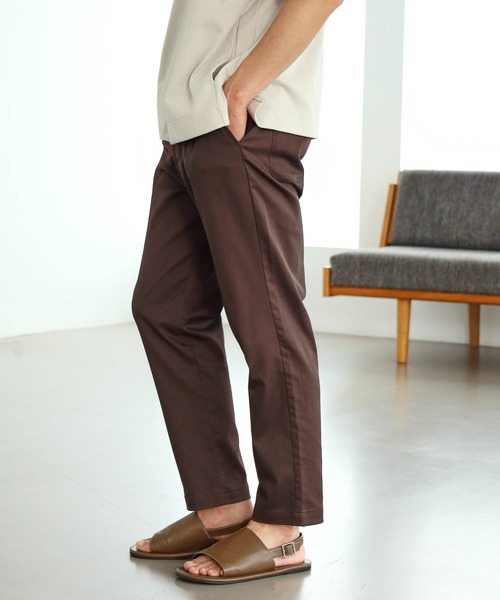 LAKOLE（ラコレ）の「スリムイージーチノパンツ / 892951（チノパンツ・メンズ・ブラック/ベージュ/ブラウン/アイボリー/グレー/サンドグレー/オリーブ・LARGE/SMALL/MEDIUM/X-LARGE）」の5枚目の写真