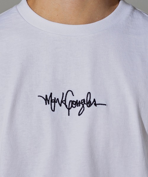 Mark Gonzales(マーク・ゴンザレス)の「Mark Gonzales(マーク ゴンザレス)バックプリントTシャツ(Tシャツ/カットソー・メンズ・ホワイト/ブラック・M/L/XL)」の6枚目の写真