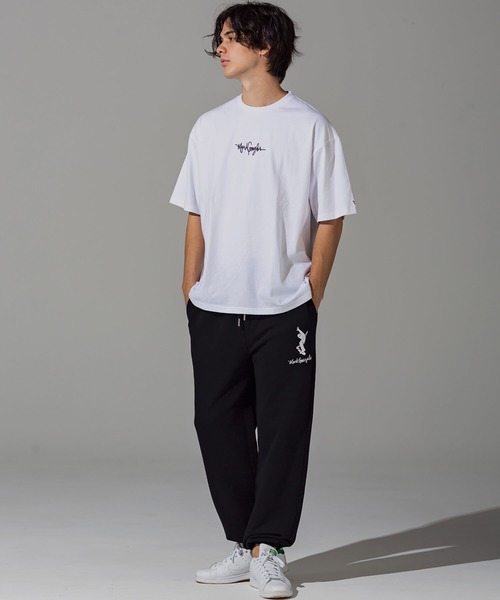Mark Gonzales(マーク・ゴンザレス)の「Mark Gonzales(マーク ゴンザレス)バックプリントTシャツ(Tシャツ/カットソー・メンズ・ホワイト/ブラック・M/L/XL)」の9枚目の写真