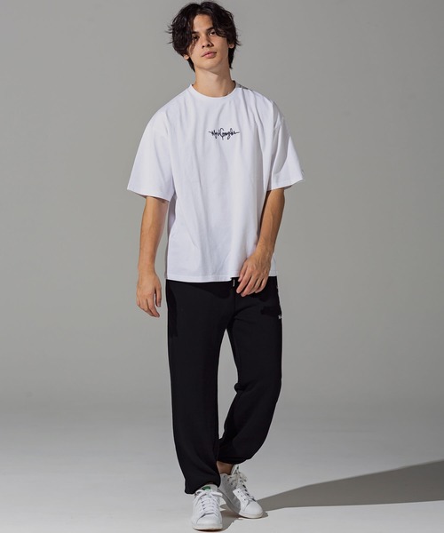 Mark Gonzales(マーク・ゴンザレス)の「Mark Gonzales(マーク ゴンザレス)バックプリントTシャツ(Tシャツ/カットソー・メンズ・ホワイト/ブラック・M/L/XL)」の10枚目の写真