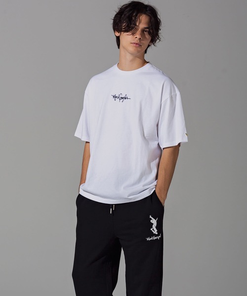 Mark Gonzales(マーク・ゴンザレス)の「Mark Gonzales(マーク ゴンザレス)バックプリントTシャツ(Tシャツ/カットソー・メンズ・ホワイト/ブラック・M/L/XL)」の11枚目の写真