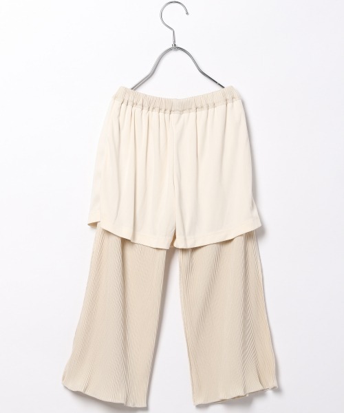 GLOBAL WORK（グローバルワーク）の「【キッズ】細プリーツパンツ/896464（その他パンツ・キッズ・ダークグレー/ミント/ライトベージュ・110cm/100cm/120cm/130cm/140cm）」の4枚目の写真