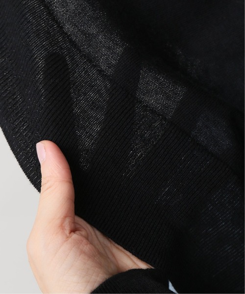 Bonum（ボナム）の「コットンカシミヤ タートルプルオーバー（ニット/セーター・レディース・ベージュ/ブラック/イエロー/ホワイト/チャコールグレー/ブラウン・FREE）」の16枚目の写真