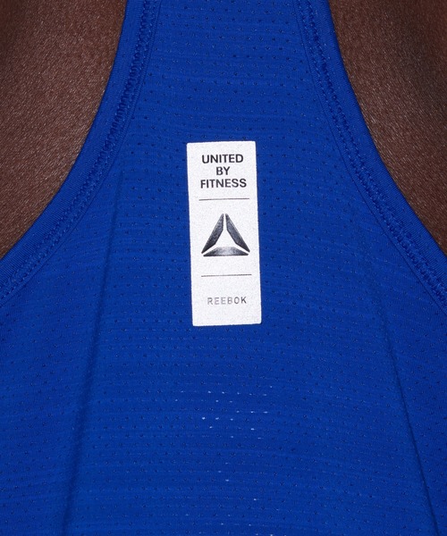 Reebok(リーボック)の「レズミルズR アクティブチル タンクトップ (タンクトップ・レディース・ブルー・XX-SMALL/X-SMALL/LARGE/MEDIUM/X-LARGE/SMALL/XX-LARGE/XXX-LARGE)」の7枚目の写真