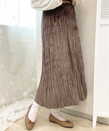 apres jour | ベロアワッシャースカート【ZOZOTOWN限定アイテム】(スカート)