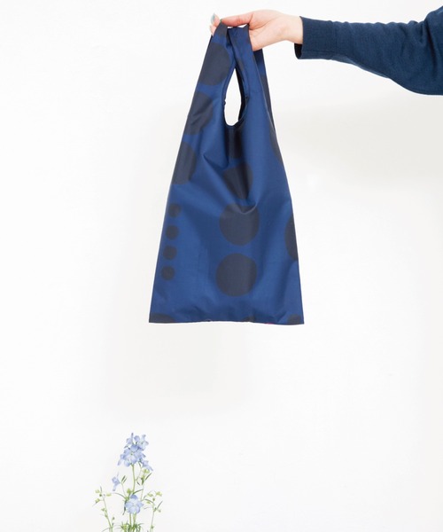 392 plusm（サンキューニプリュスエム）の「"maru" water repellent bag S（エコバッグ/サブバッグ・レディース・ネイビー/レッド/カーキ/イエロー・S）」の3枚目の写真