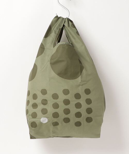 392 plusm（サンキューニプリュスエム）の「"maru" water repellent bag S（エコバッグ/サブバッグ・レディース・ネイビー/レッド/カーキ/イエロー・S）」の12枚目の写真