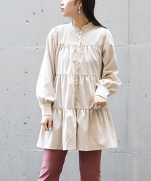 AS KNOW AS PINKY | コーデュロイでティアードチュニック(チュニック)