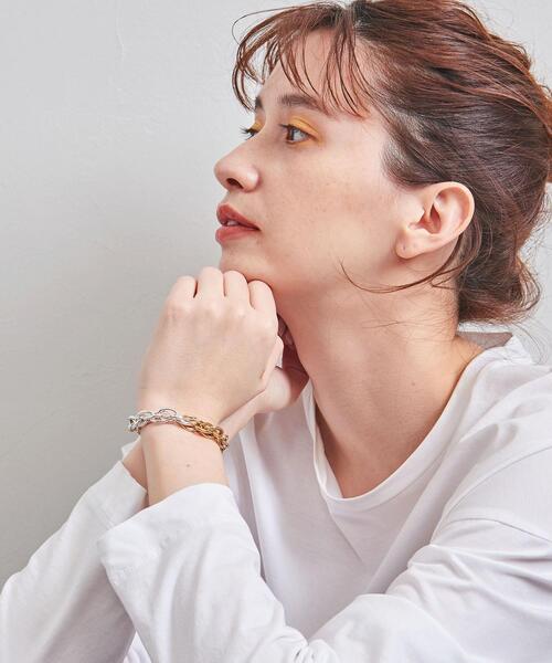 UNITED ARROWS（ユナイテッドアローズ）の「＜PHILIPPE AUDIBERT（フィリップオーディベール）＞ELOA CMB ブレスレット（ブレスレット・レディース・シルバー・FREE）」の7枚目の写真